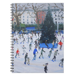Caderno Espiral Museu de patinagem 2012 da história natural