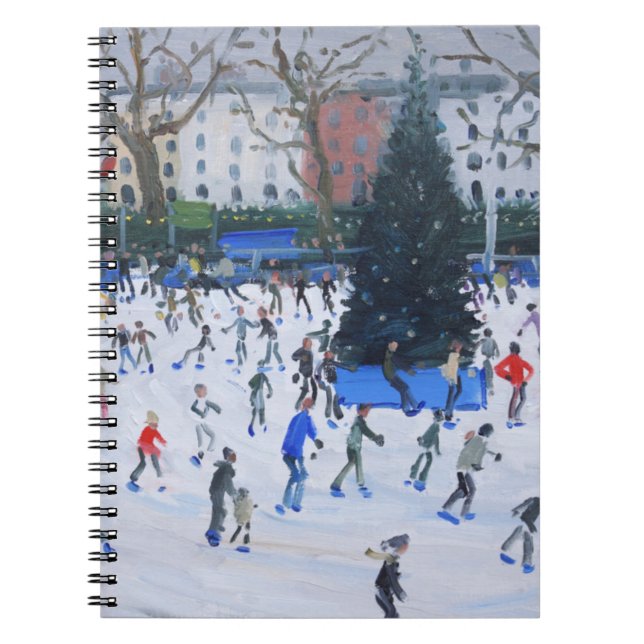 Caderno Espiral Museu de patinagem 2012 da história natural (Frente)