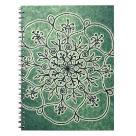 Caderno Espiral Musgo de madeira do sprite