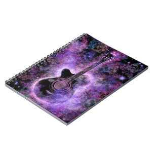 Caderno Espiral Música de Violão Romântica - Som de Magia