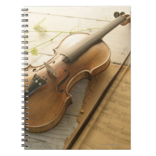 Caderno Espiral Música para Violino e Folha
