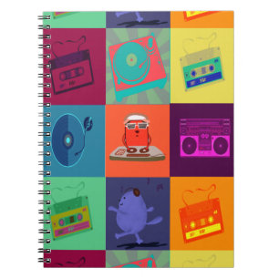 Caderno Espiral musical Lotería