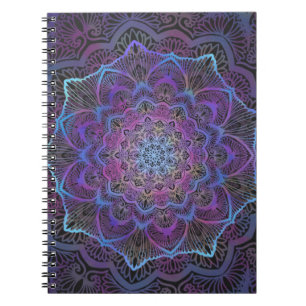 Caderno Espiral Mystic Bloom Mandala