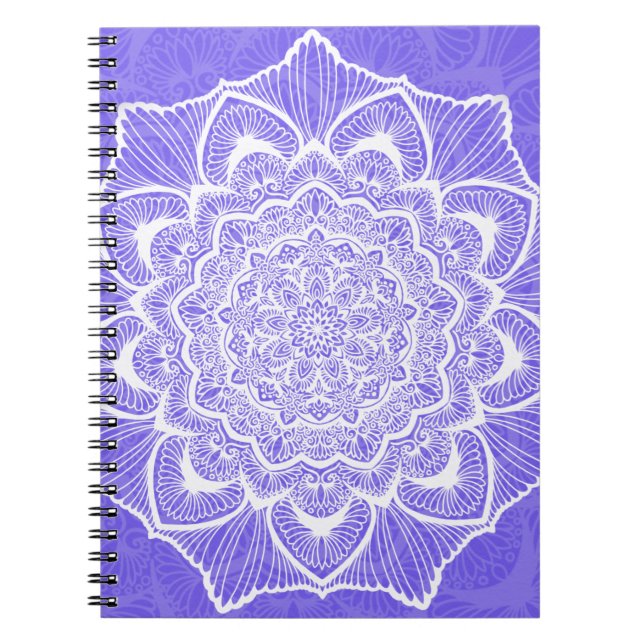 Caderno Espiral Mystic Bloom Mandala (Frente)