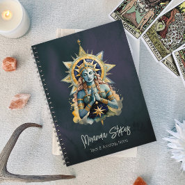 Caderno Espiral Mystical Inanna em Prayer Celestial Deusa Estrela