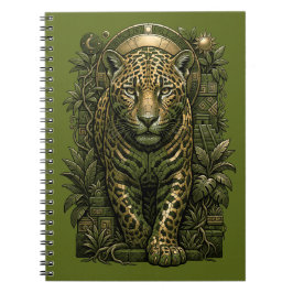 Caderno Espiral Mystical Jaguar