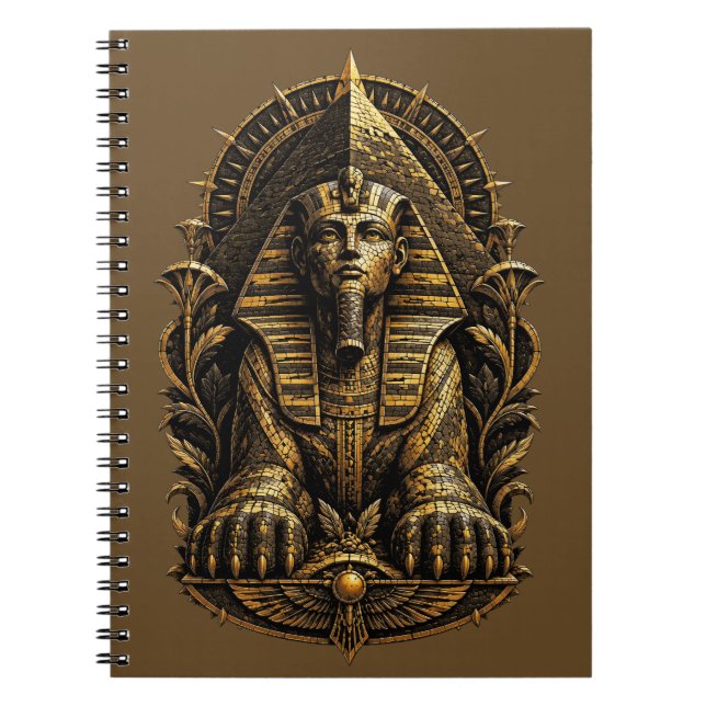 Caderno Espiral mystical sphinx (Frente)