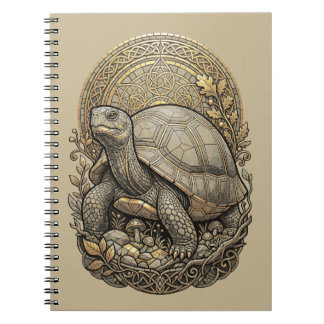 Caderno Espiral Mystical Turtle