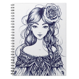 Caderno Espiral MysticRose