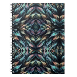 Caderno Espiral Mythical Feathers