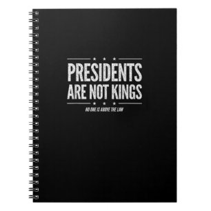 Caderno Espiral Na América, Presidentes Não São Reis Retro Clássic