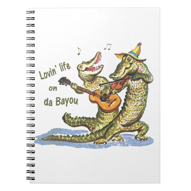 Caderno Espiral Na de Bayou (Frente)