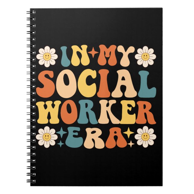 Caderno Espiral Na Era Do Meu Trabalho Social (Frente)