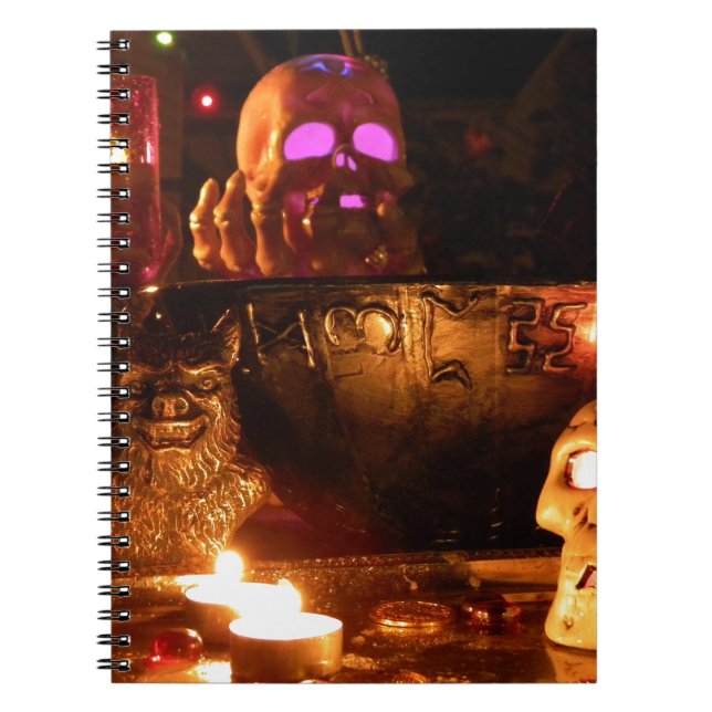 Caderno Espiral Na escuridão (Frente)