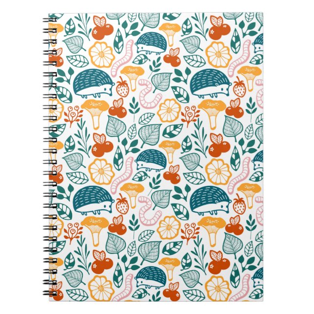 Caderno Espiral Na floresta (Frente)