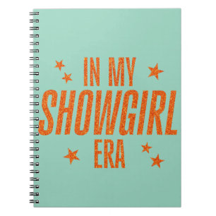 Caderno Espiral Na Minha Era Da Showgirl
