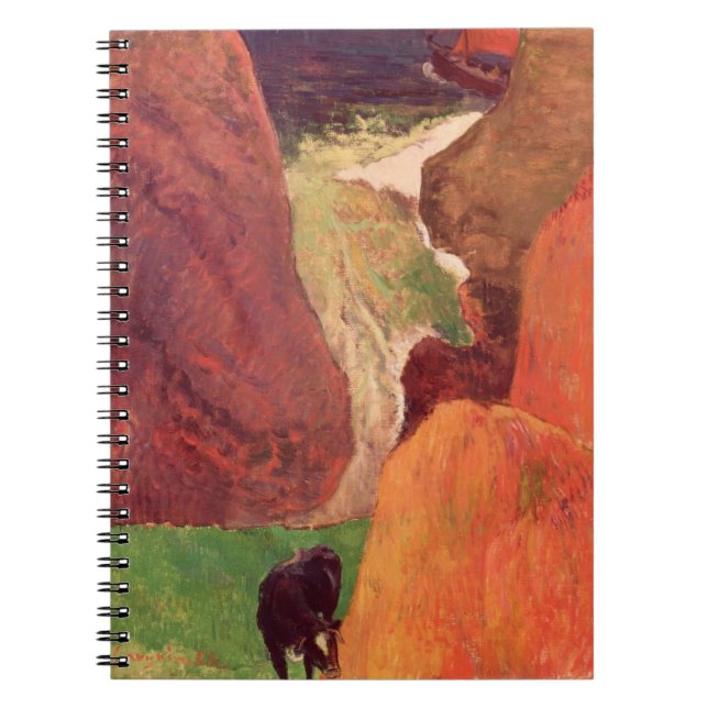 Caderno Espiral Na parte inferior do golfo, 1888 (Frente)