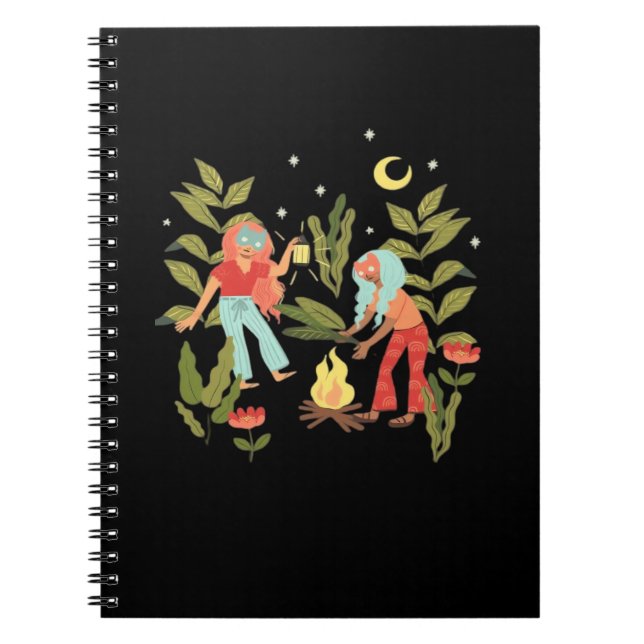 Caderno Espiral Na Selva Whimsigoth (Frente)