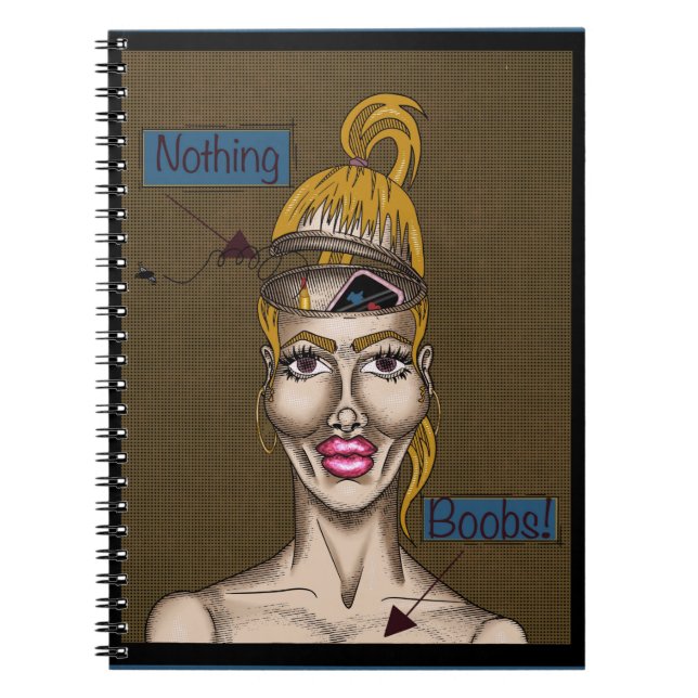 Caderno Espiral Nada (Frente)