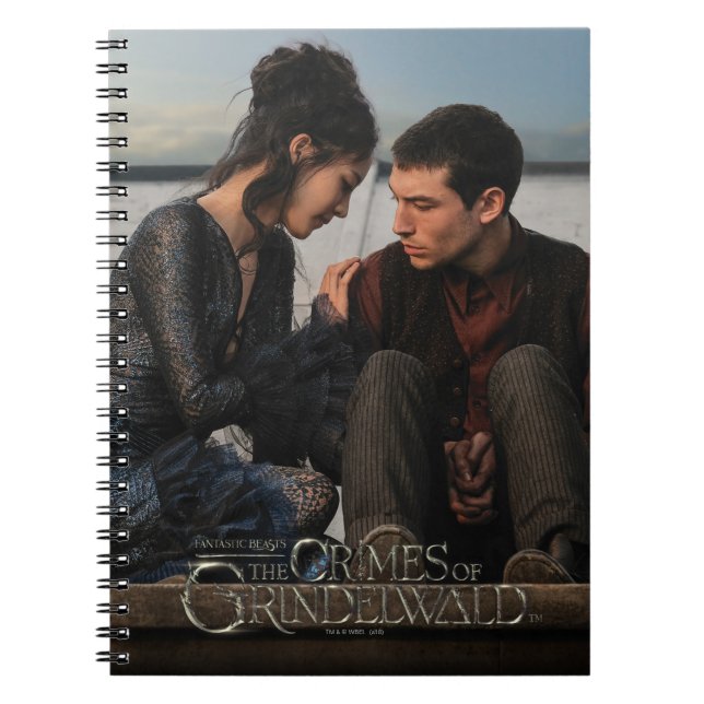 Caderno Espiral Nagini e Credence Photo (Frente)