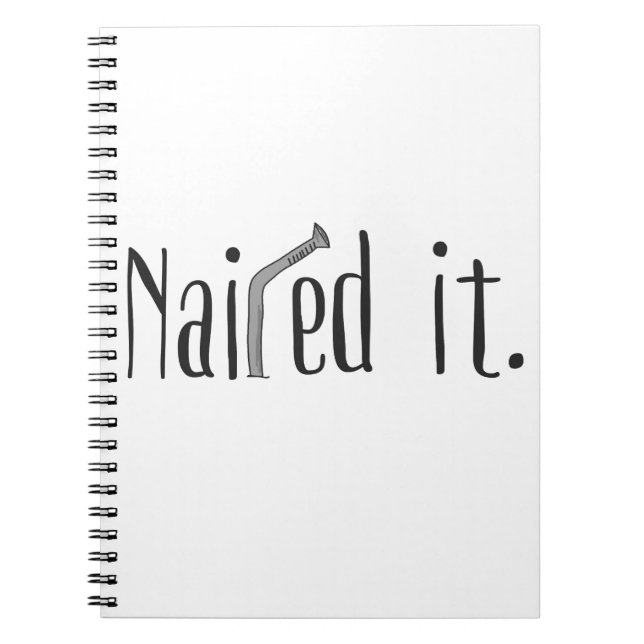 Caderno Espiral Nails (Frente)