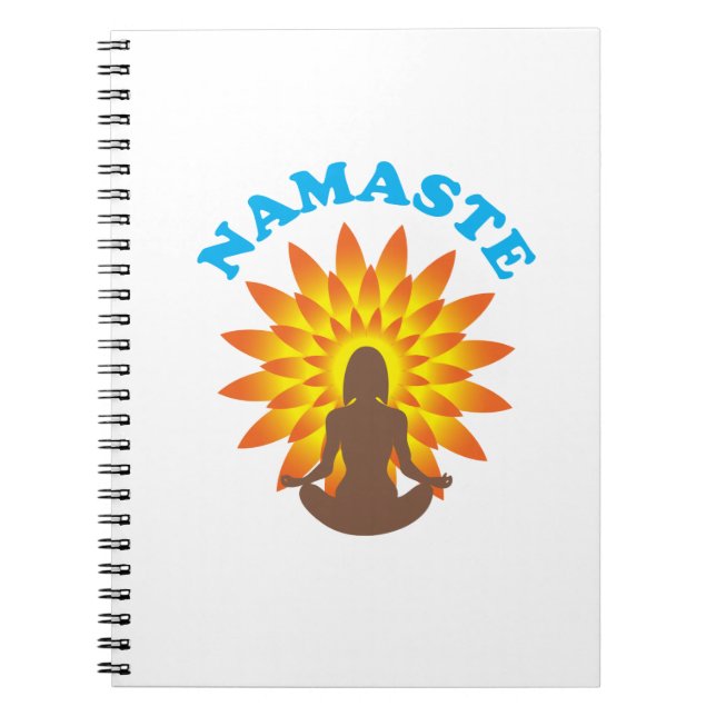 Caderno Espiral Namaste (Frente)