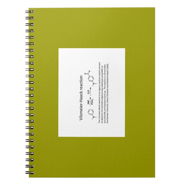 Caderno Espiral Name reaction Note (Frente)