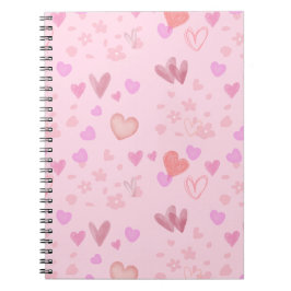 Caderno Espiral Namorados de Pêssego