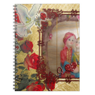 Caderno Espiral namorados felizes especiais amantes de serem