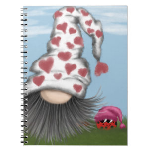 Caderno Espiral Namorados Gnome