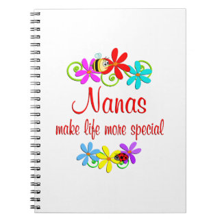 Caderno Espiral Nana especial