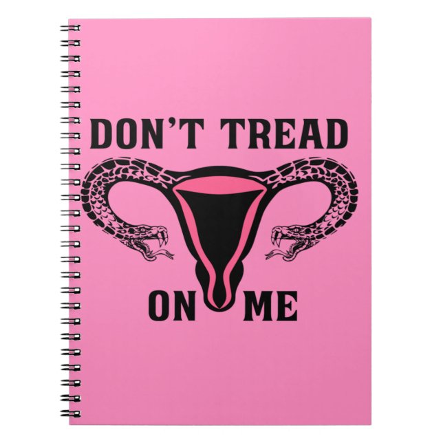 Caderno Espiral Não brinque comigo pela escolha profissional femin (Frente)