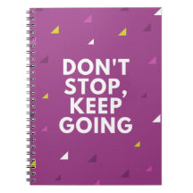 Não pare continue seguindo 