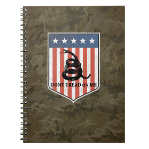 Caderno Espiral Não pise em mim