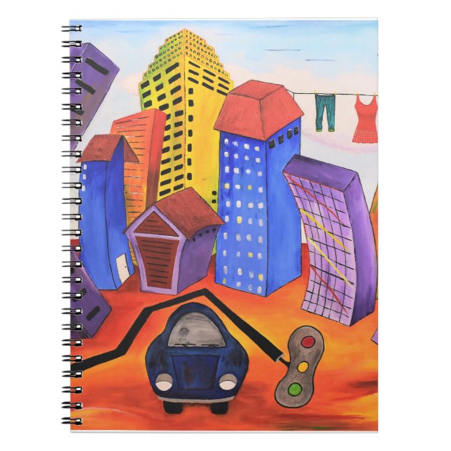 Caderno Espiral Não se esqueça do notebook embaçado (Frente)