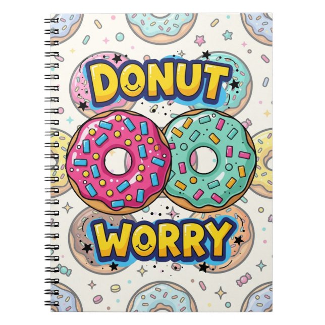 Caderno Espiral Não se Preocupe (Frente)