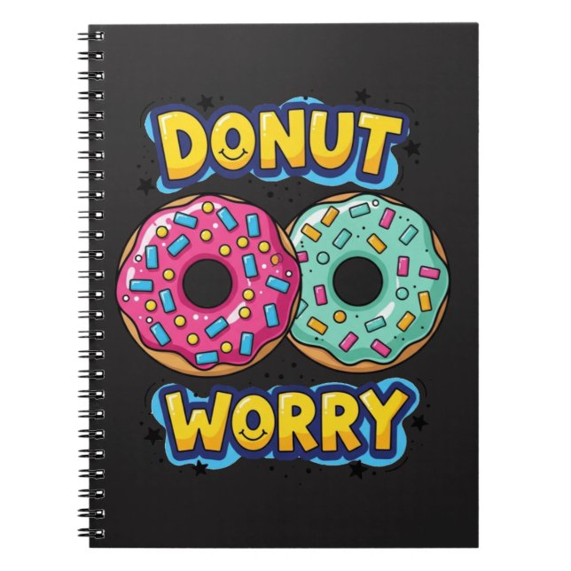 Caderno Espiral Não se Preocupe (Frente)
