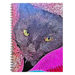 Caderno Espiral Napoleão num cobertor