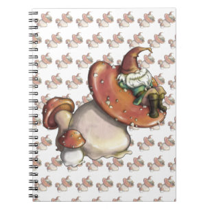 Caderno Espiral Napping Gnomo