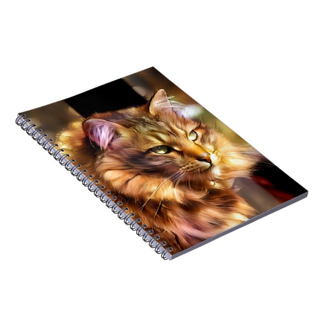 Caderno Espiral Nari e o Sol Dourado (Lado Direito)