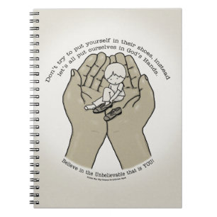 Caderno Espiral Nas Mãos de Deus