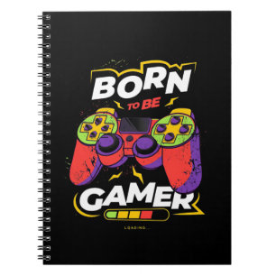 Caderno Espiral Nascer De Ser Jogador