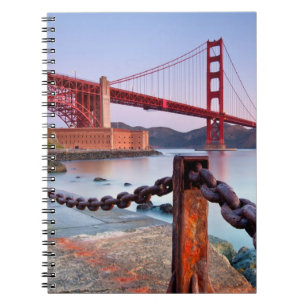 Caderno Espiral Nascer do sol no ponto do forte