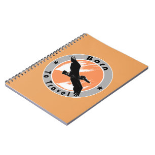 Caderno Espiral Nascer para notebook viagem