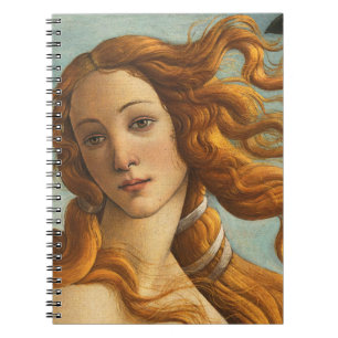 Caderno Espiral Nascimento De Vênus Em Sandro Botticelli