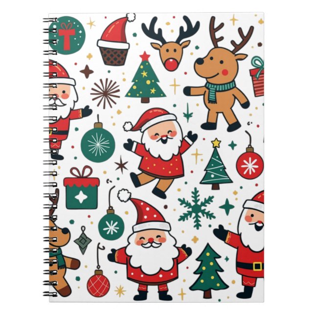 Caderno Espiral Natal (Frente)