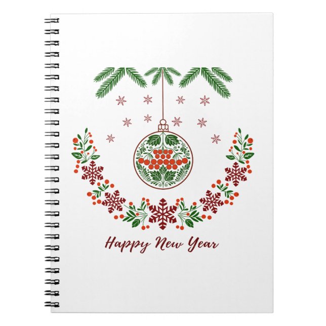 Caderno Espiral Natal  (Frente)