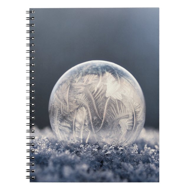 Caderno Espiral Natal de inverno 87 (Frente)