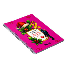 Caderno Espiral Natal Militar Família Combinando – Cristo
