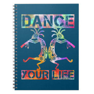 Caderno Espiral Nativos Americanos Kokopelli - Dança Sua Vida 3